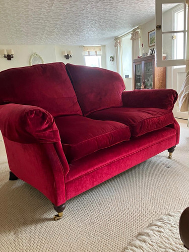Laura ashley red velvet - ashley,