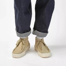 New Men’s Clarks Originals Wallabee Cup Boots Maple Suede UK Size 10.5/EU 45 G