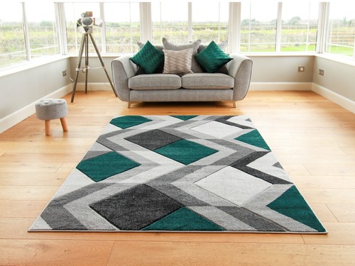 New emerald grey silver modern - emerald,