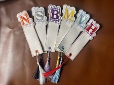 Hand Embroidered Bookmark