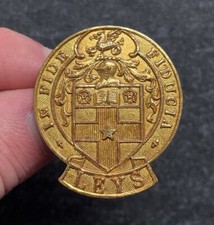 Bruce Bright Collection - Leys School OTC Fattorini Made Original Cap Badge