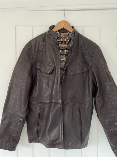 Vintage barbour brown leather - barbour,