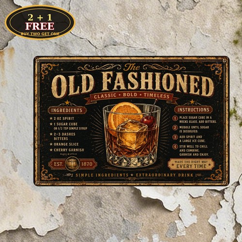 Old fashioned cocktail - fashioned,