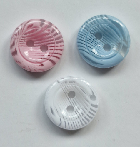 Marbled swirl buttons - buttons, 14mm