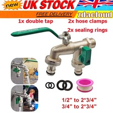 Double-Garden Tap with 1/2 OR