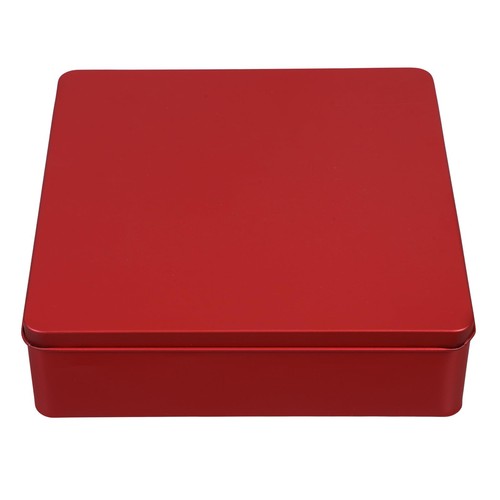 Tin box with lid - box, empty