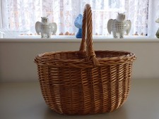 Wicker Shopping Basket with