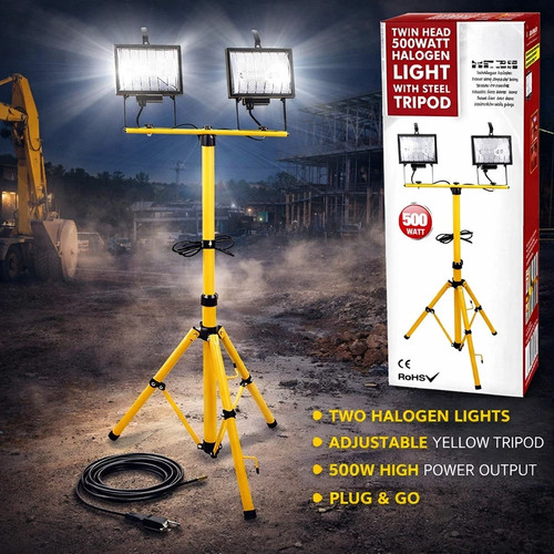 500w twin head telescopic - 500w,