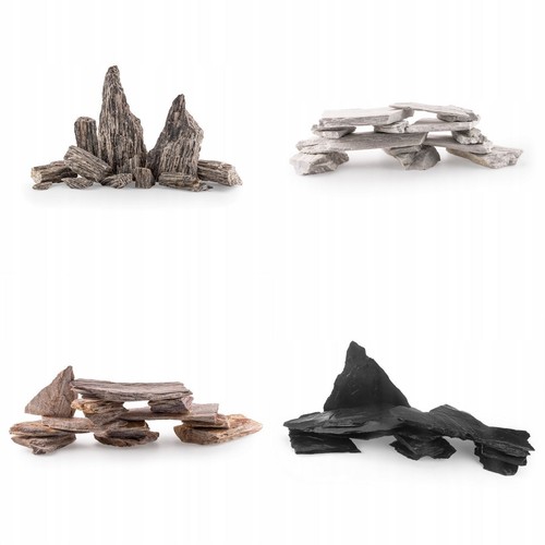 Aquarium stone slate fish - aquarium, tank