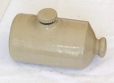 Antique 2 Pint Stone Hot Water Bottle FootWarmer Bed Warmer In Good Condition