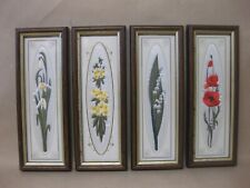 4 Ekard Embroideries Framed