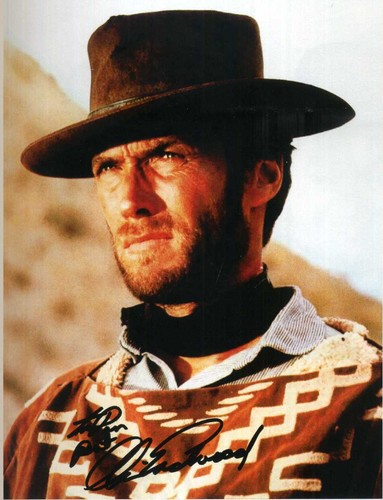 Clint eastwood signed the - eastwood,