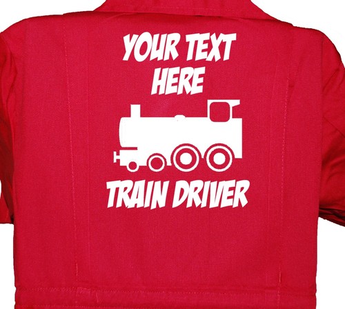 Personalised train driver - driver, baby