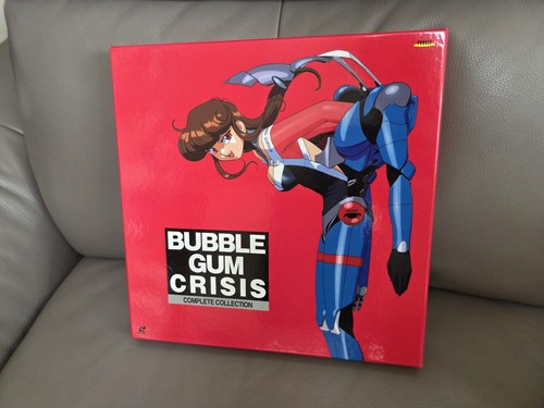 Laserdisc bubblegum crisis - crisis,