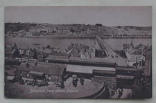 1 Old Postcard of Bideford from above Station, Devon.