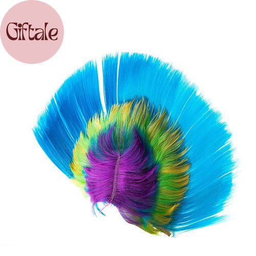 Rainbow mohawk wig - mohawk,