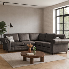 Leather Corner Sofa Oakland