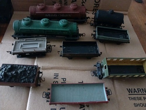 Joblot railway wagons - railway,