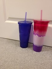 Plastic Tumbler With Lid And