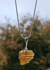 Raw Carnelian Wire Wrapped