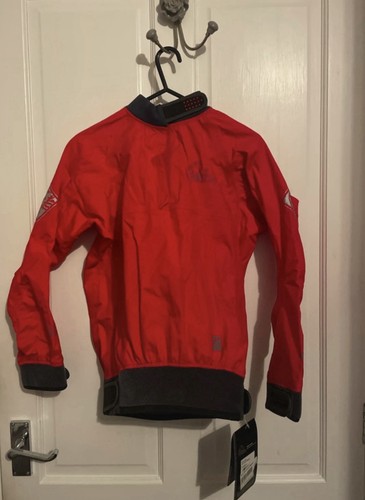 Red junior kayaking jacket - kayaking,