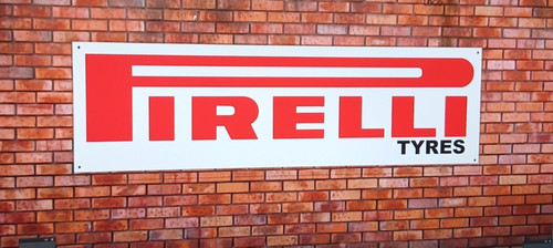 Pirelli tyres banner vintage - tyres,