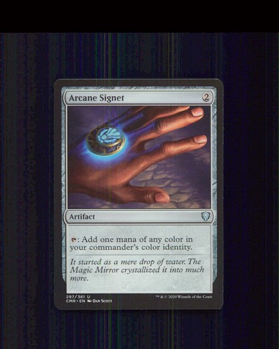 Arcane signet 297 cmr - -,