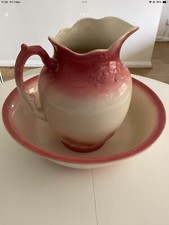 Antique Wash Jug and Bowl. Extra large. 