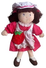 Strawberry Shortcake Dolls PYJAMA CASE / HOT WATER BOTTLE CASE ~ Vintage 1980's