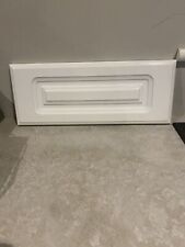 KITCHEN DRAWER FRONT GLOSS WHITE GRAINED   400 X 156 STOCK DX539
