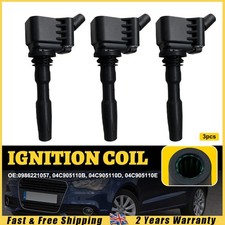 04C905110B 3PCS Ignition Coil