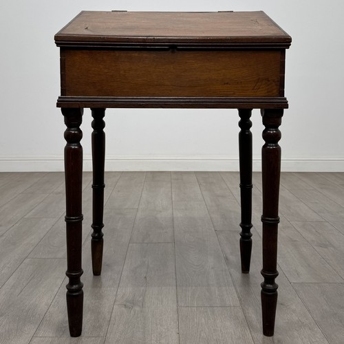 Antique small victorian oak - antique,