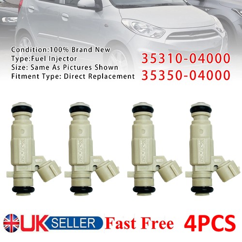 4pcs fuel injector for hyundai - 4pcs,