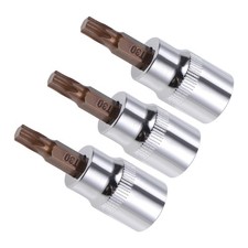 3PCS Torx Bit Socket Metric