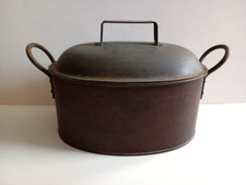 Antique Vintage Metal Ham