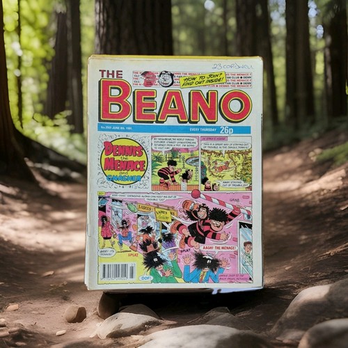 Beano comic 1990s - beano, no.
