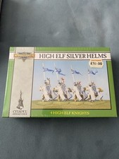 WARHAMMER FANTASY HIGH ELVES Silver Helms High Elf Knights OOP 1992 SEALED  BNIB