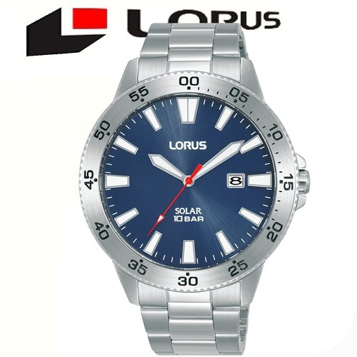 Lorus rx341ax9 solar stainless - lorus,