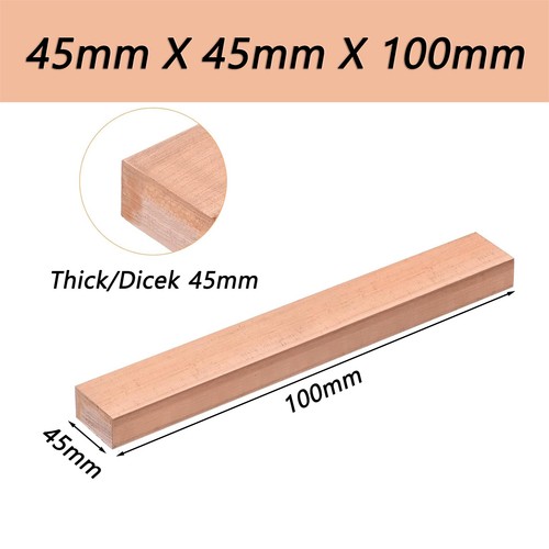 Copper flat bar - , t2