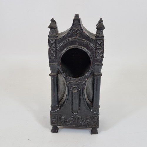 Antique 19thc ebonised wood - 19thc,