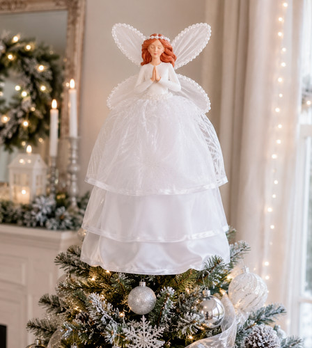 White angel fairy - white,