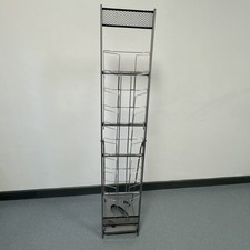 Plex Media 10 Tower Literature Display Stand Complete with Case