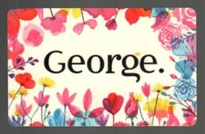 ASDA / GEORGE ( UK ) Colorful Spring Flowers ( 2017 ) Gift Card ( $0 )