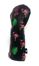 Flamingo Custom Design Golf Headcovers Driver Putter Fairway Wood Hybrid