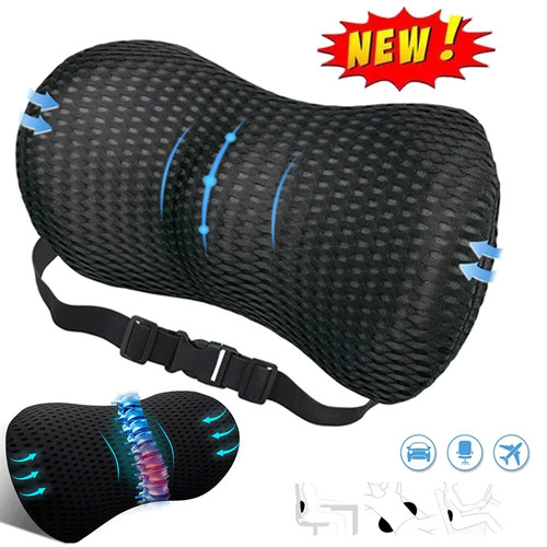 Travel lumbar support pillow - travel,