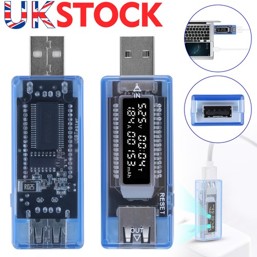 Usb detector voltmeter ammeter - usb,