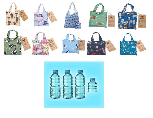 Eco chic recycled foldaway - recycled,