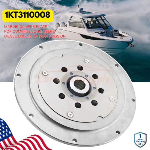 Marine damper plate for - damper,