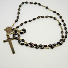 Rosary vintage ebony - rosary,