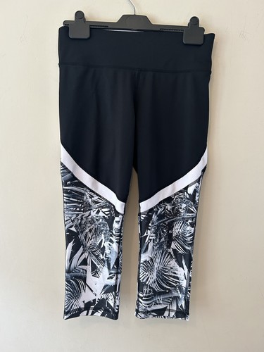 Black white palm leaf - palm, floral